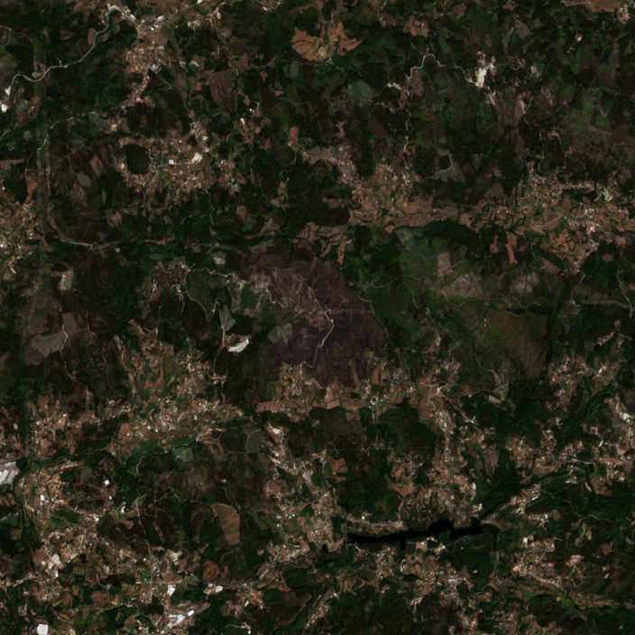 The area after the fire, August 21, 2026