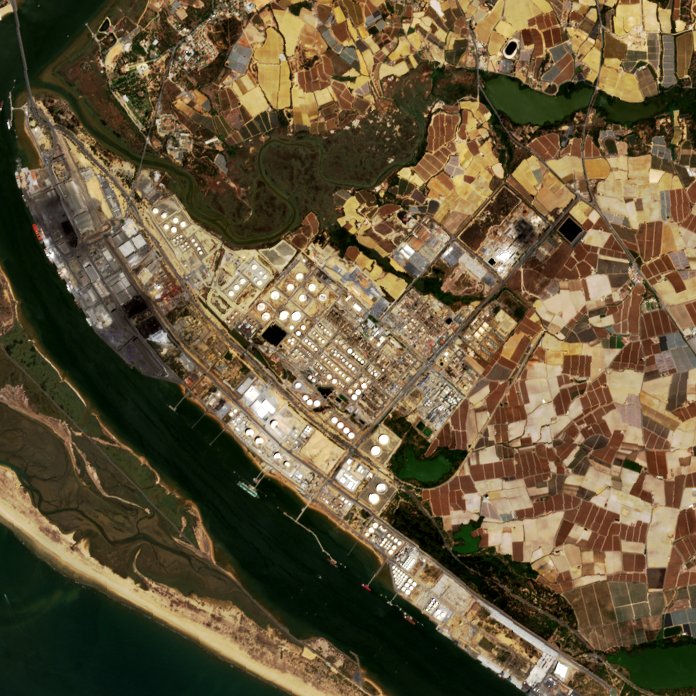 The area before the fire, August 5, 2026