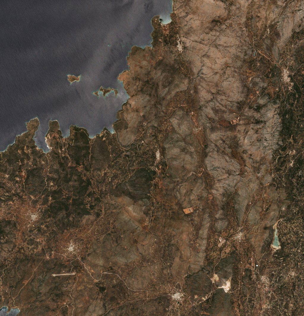 The area before the fire, July 10, 2016