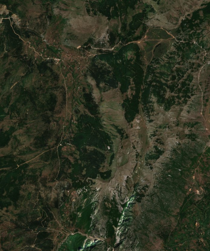 The area before the fire, July 29, 2026