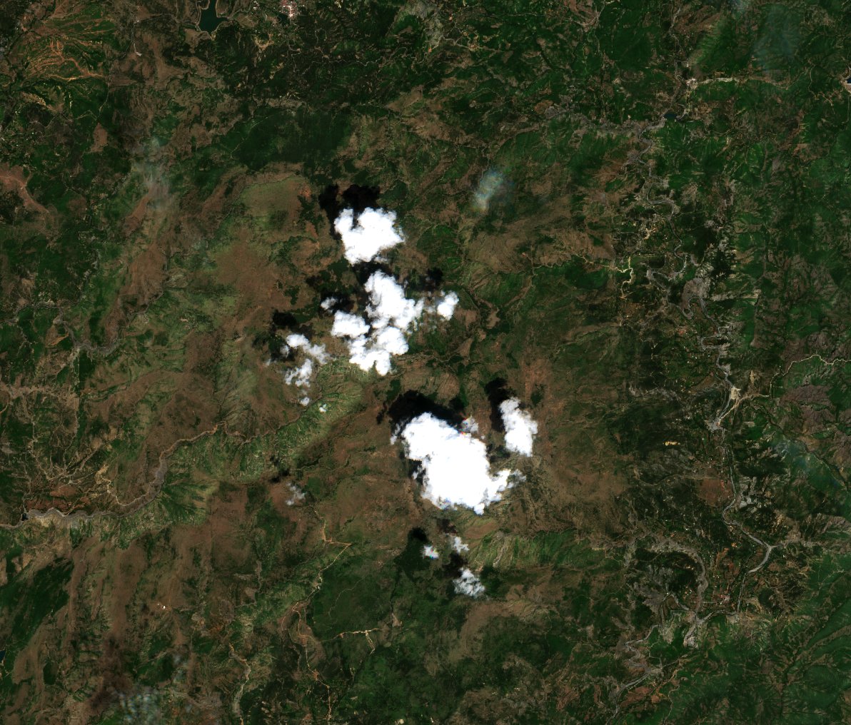 Sentinel-2 images