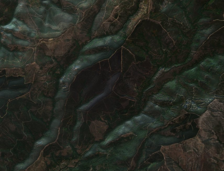 The area after the fire, September 20, 2026