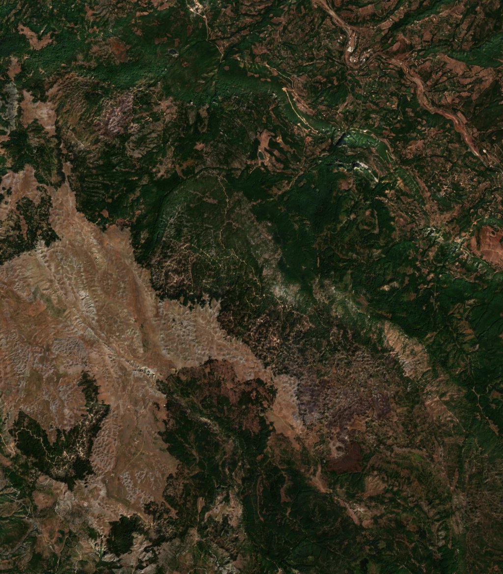 The area after the fire, September 7, 2026
