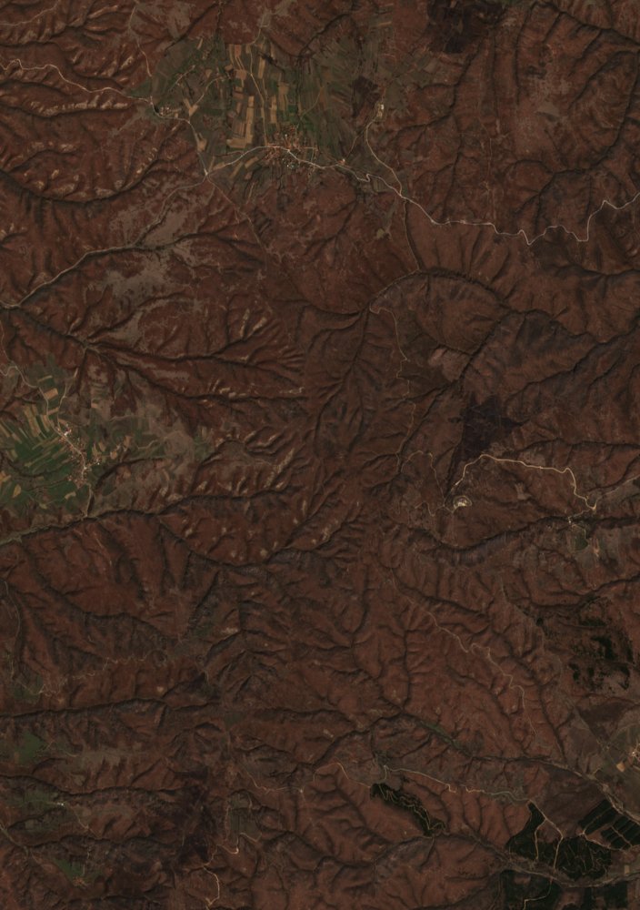 The area before the fire, March 23, 2019