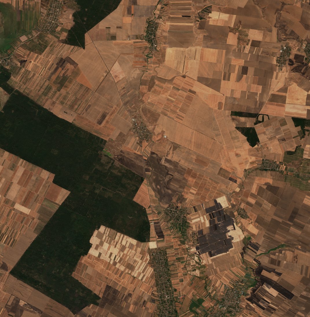 The area after the fire, September 9, 2026