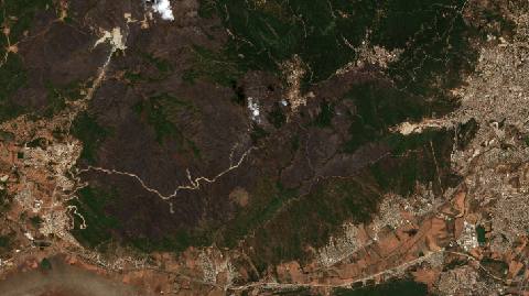 Satellite view near Ahmed Bel Hadj, Algeria