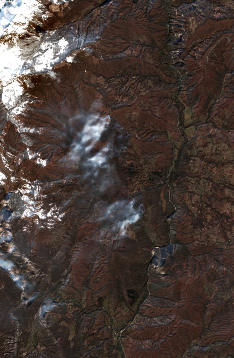 The burned area in 2022-ben