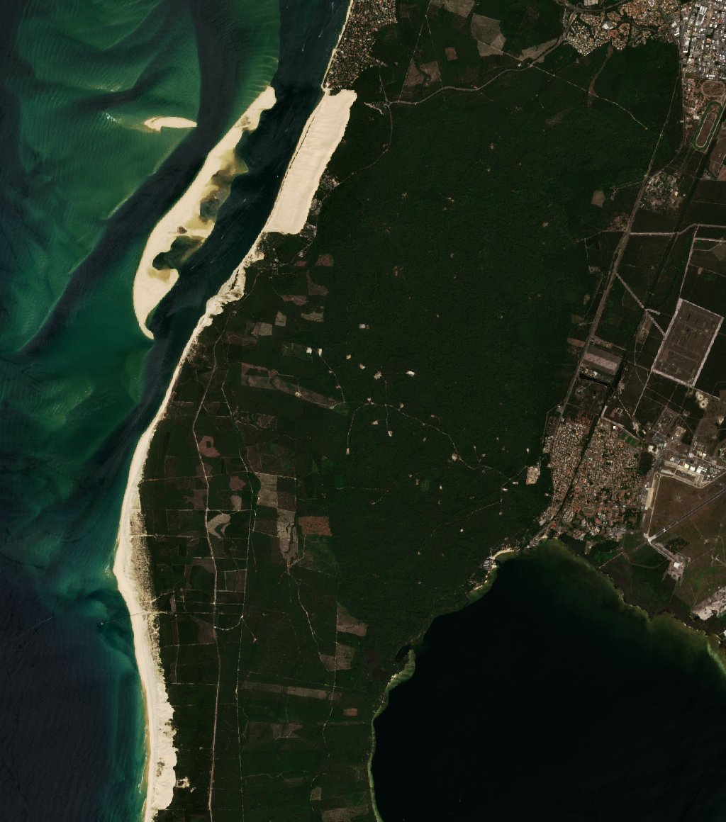 The burned area in 2022-ben