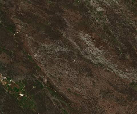 Satellite view near Ljubinje, Bosnia and Herzegovina