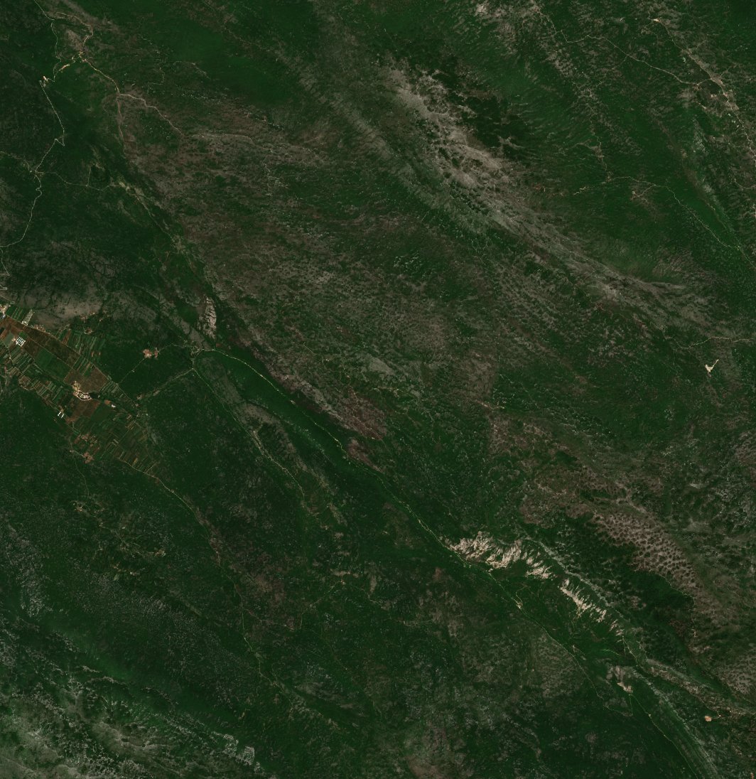 The burned area in 2022-ben