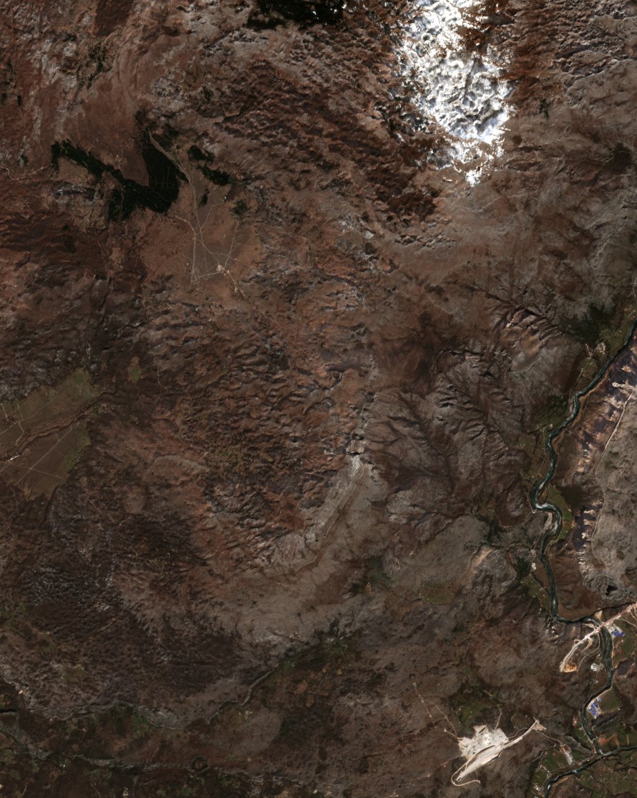 The burned area in 2021-ben
