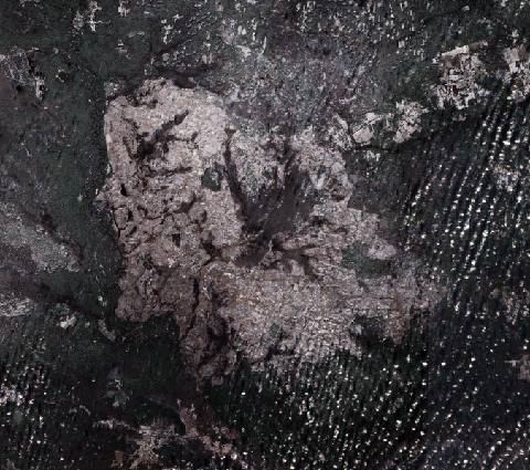 Satellite view near Tuma, Russia