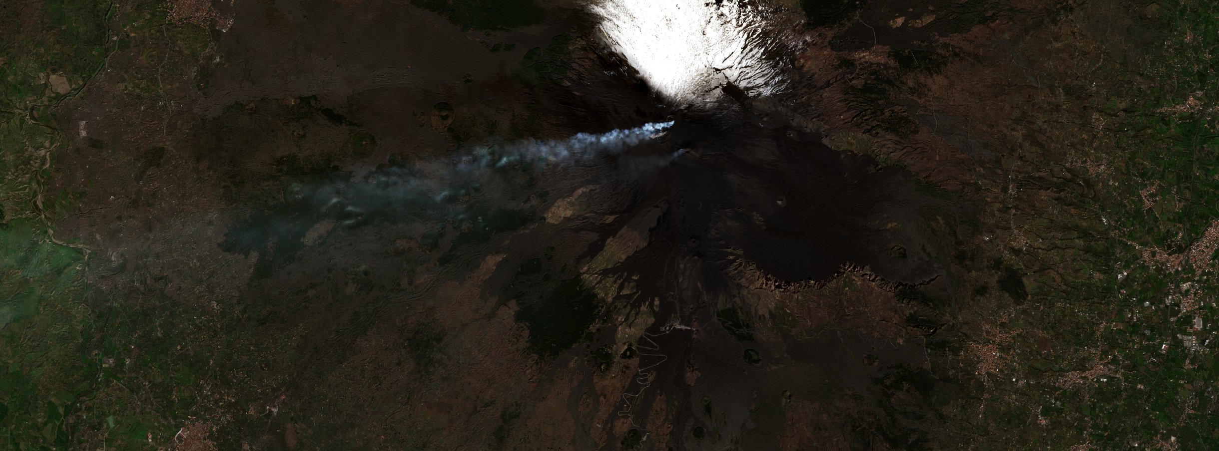 The burned area in 2021-ben