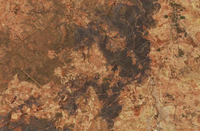 Satellite view near Saïda