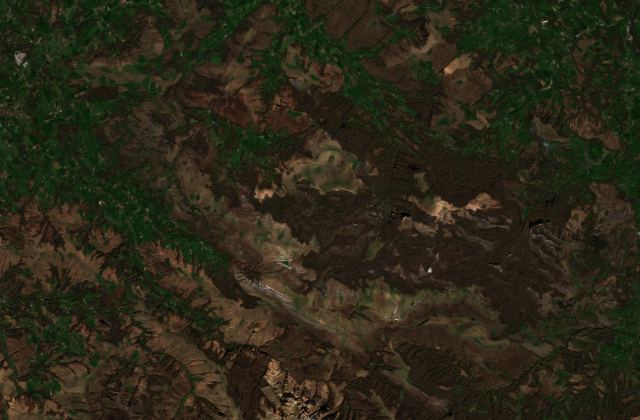 Satellite view near Saint-Jean-Pied-de-Port