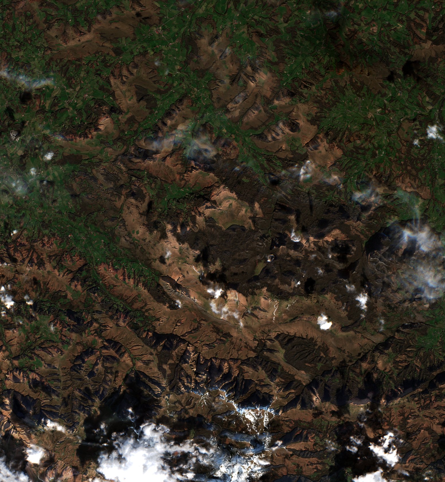 Sentinel-2 images
