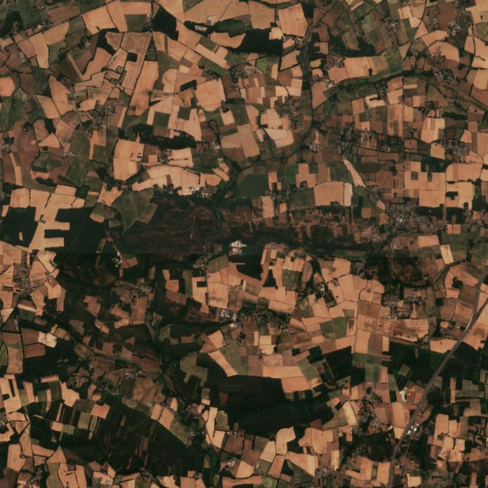 The area before the fire, July 29, 2026