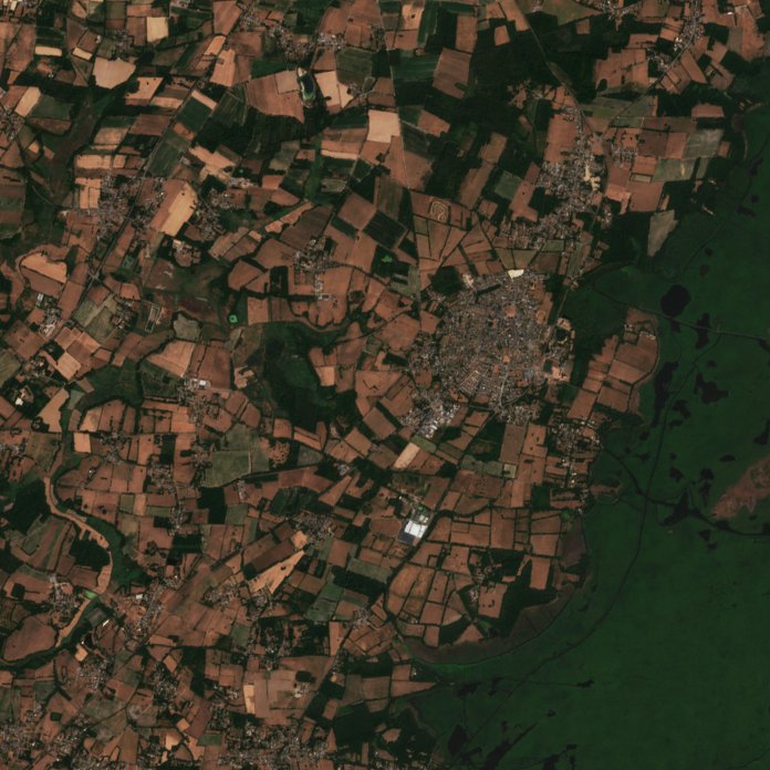 The area before the fire, July 29, 2026