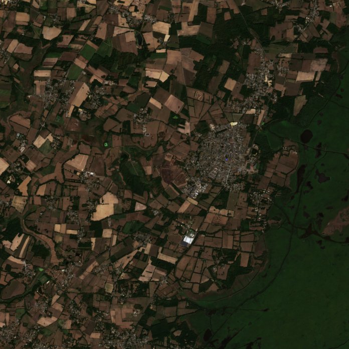 The area after the fire, September 2, 2026