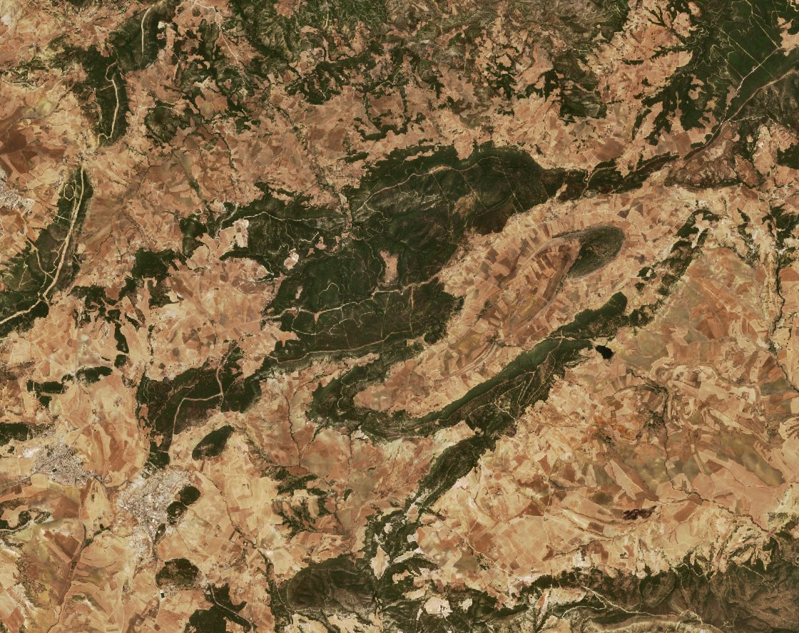 The area before the fire, July 18, 2026