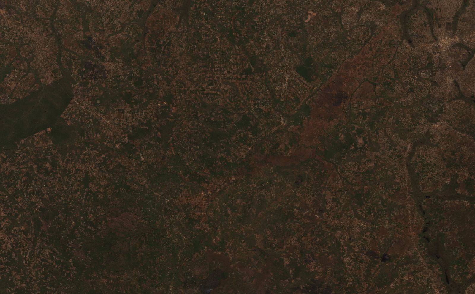 The area before the fire, July 29, 2026
