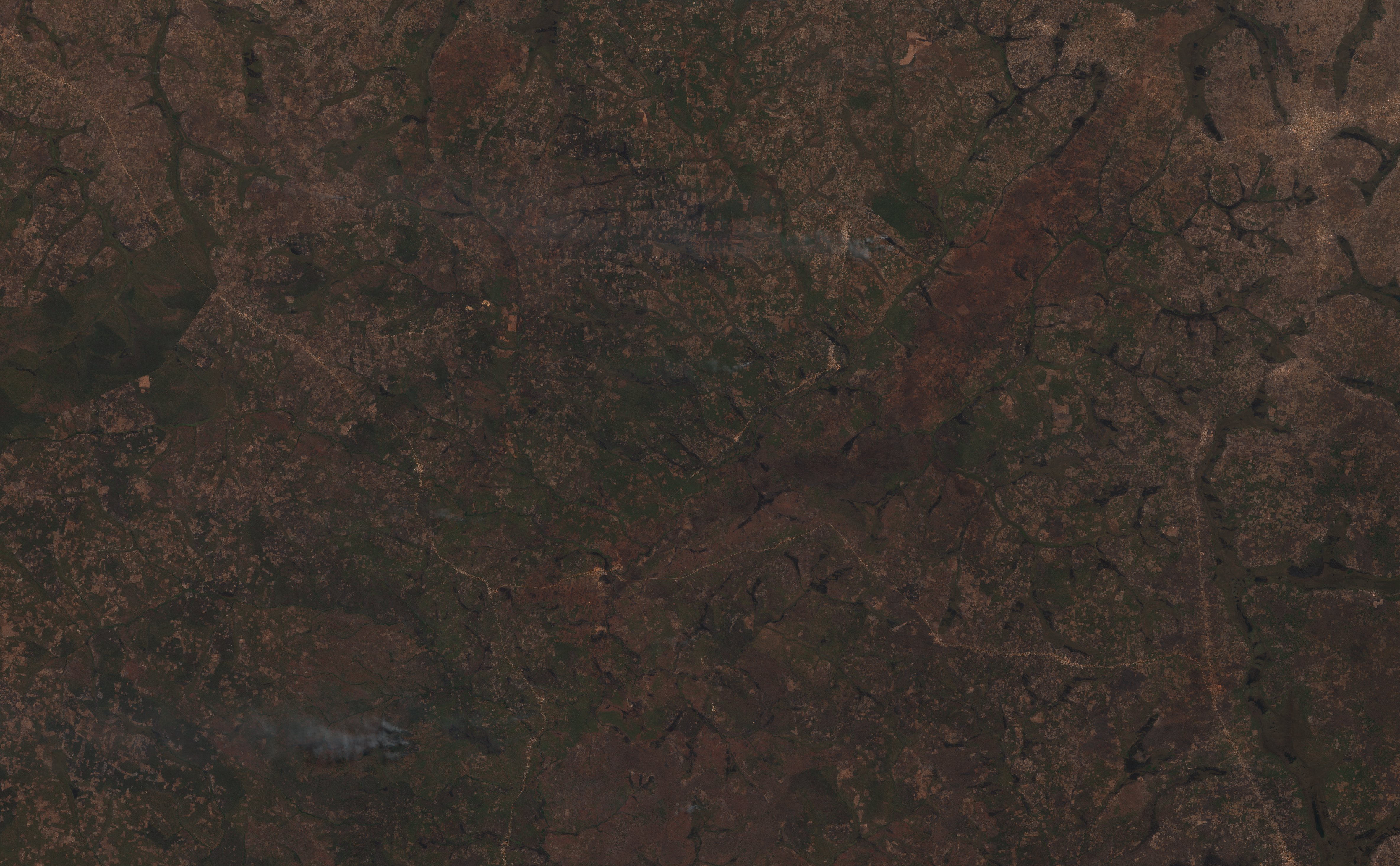 The area after the fire, August 21, 2026