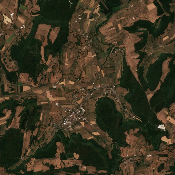 The area before the fire, July 22, 2026