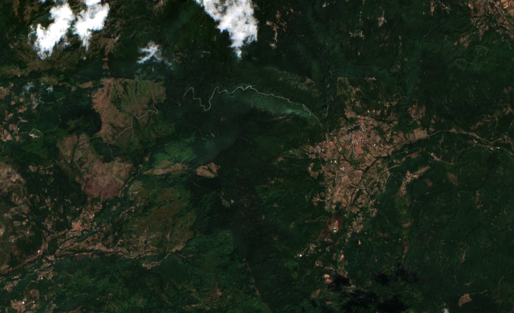 The area before the fire, August 4, 2026