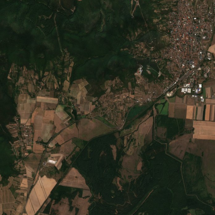 The area before the fire, August 6, 2026