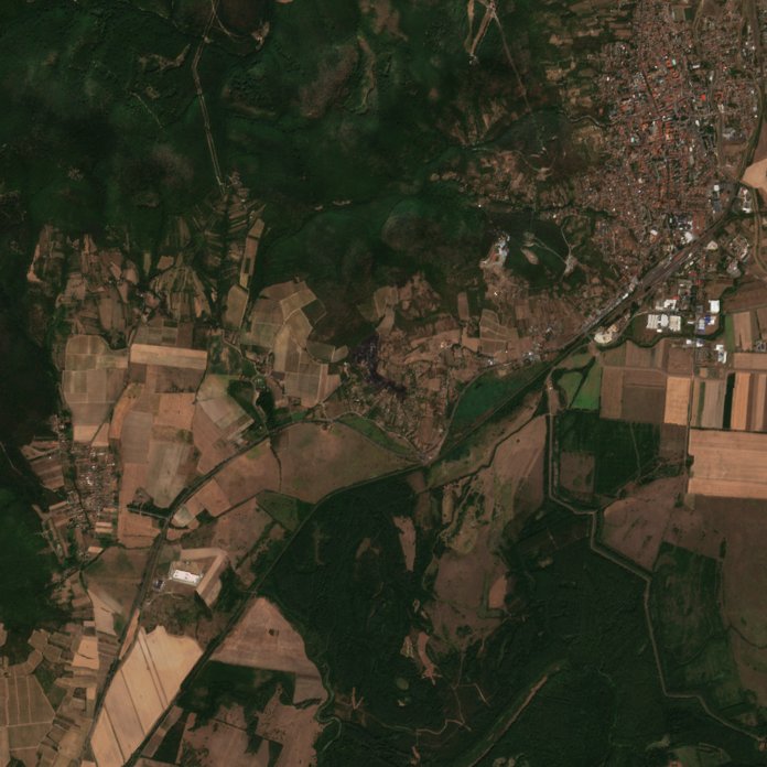 The area after the fire, August 15, 2026