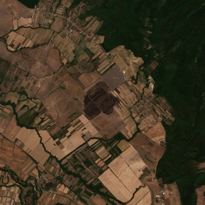 The area after the fire, August 23, 2026