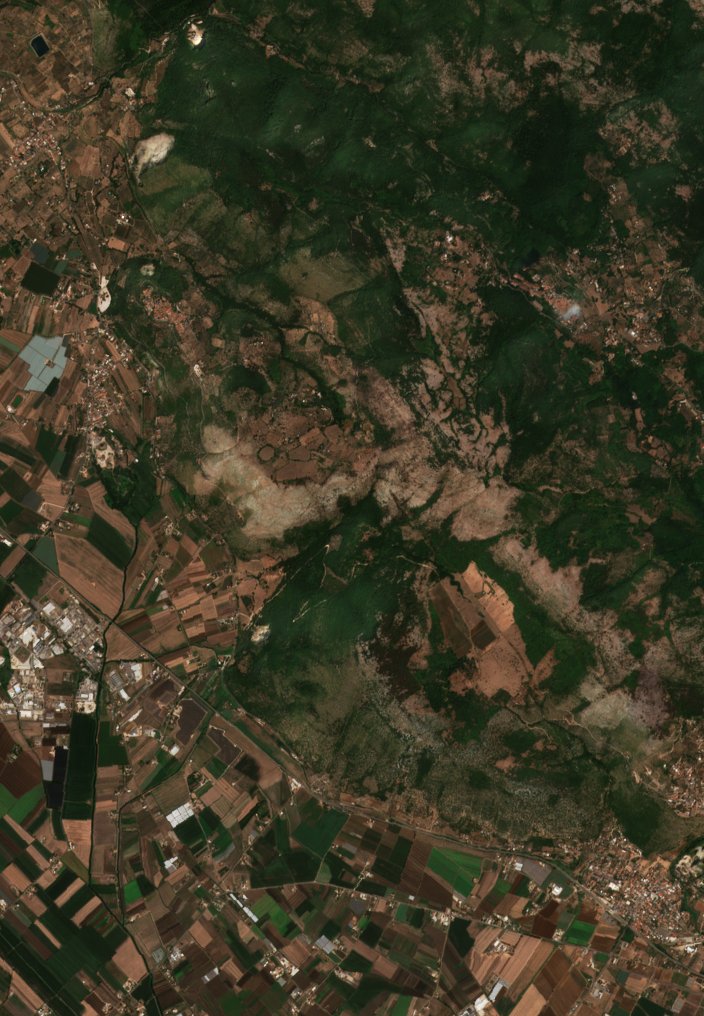 The area before the fire, August 4, 2026