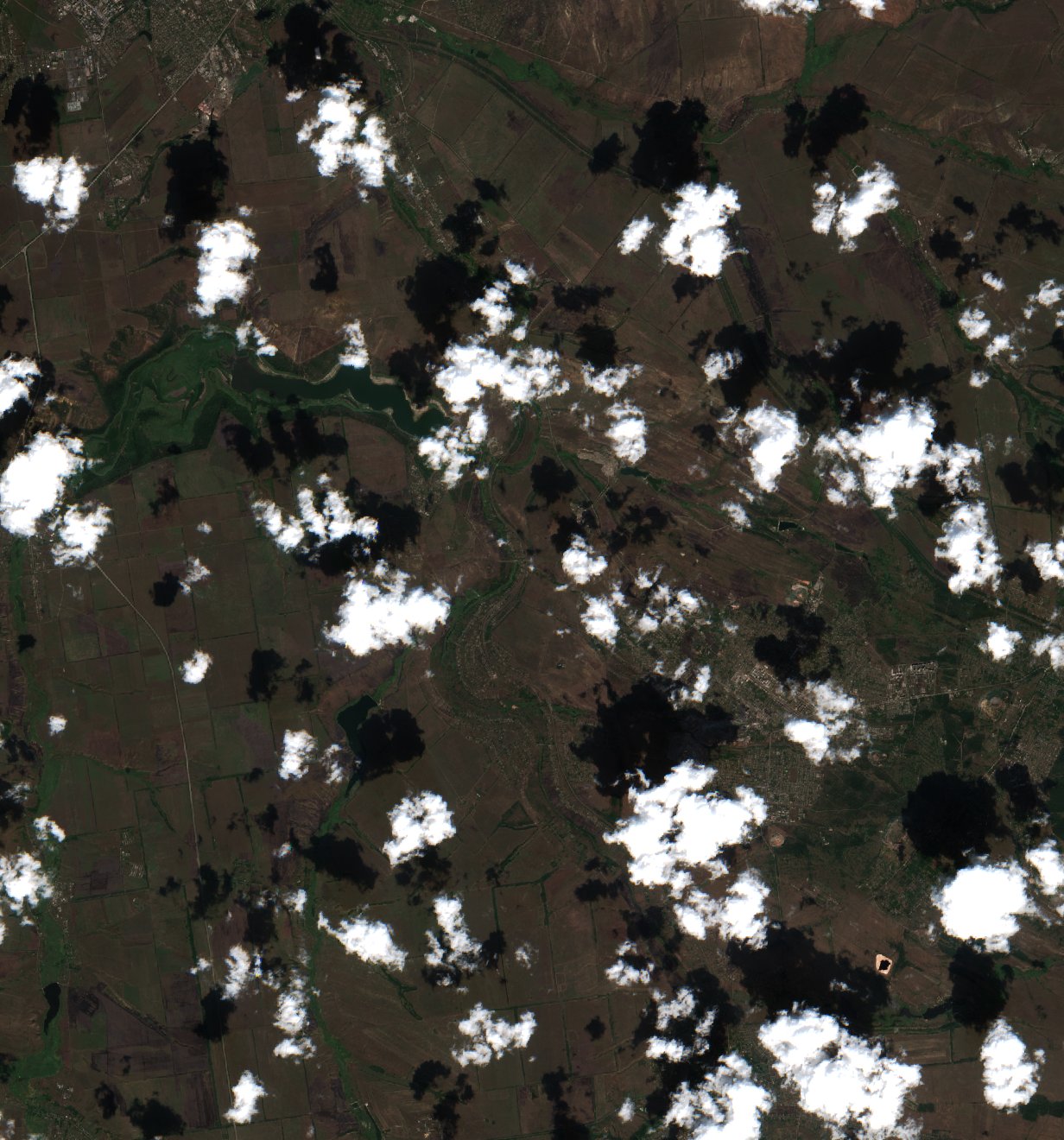The area after the fire, August 20, 2026