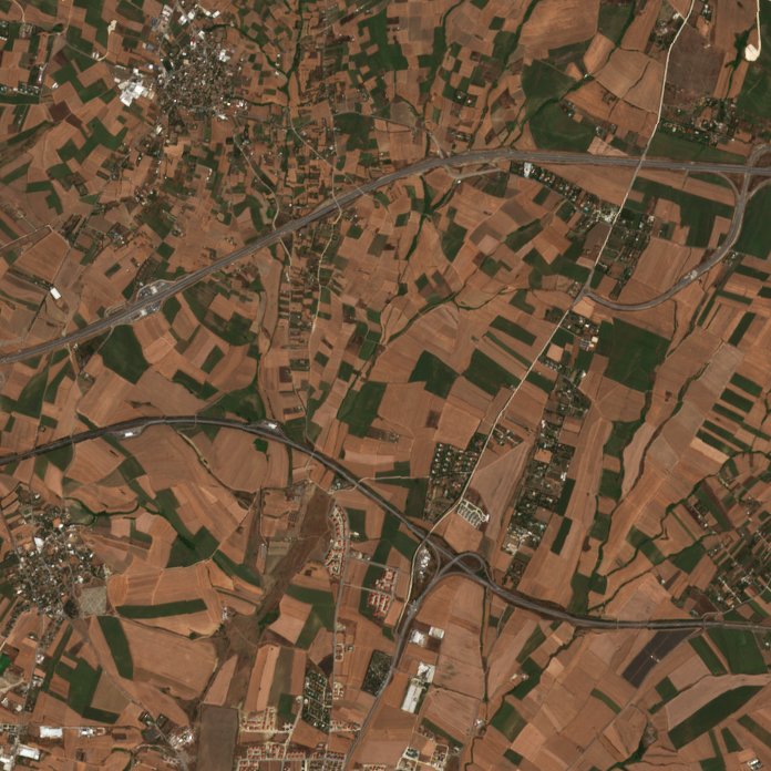 The area before the fire, July 27, 2026