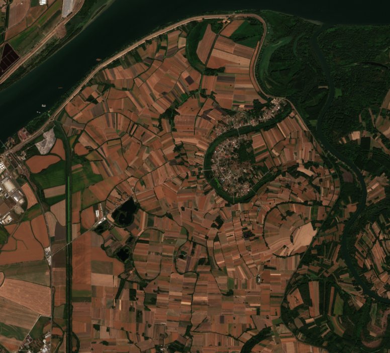 The area before the fire, September 2, 2026