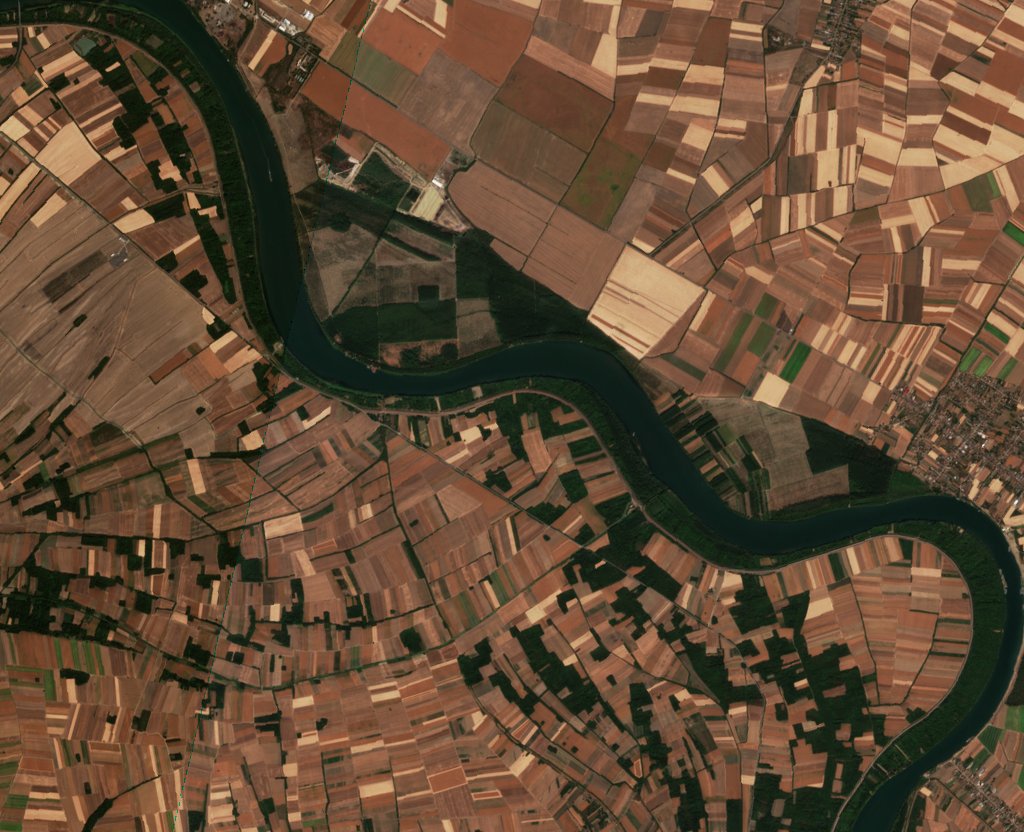 The area before the fire, September 7, 2026