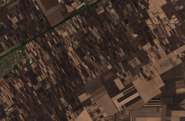Satellite view near Srpski Itebej