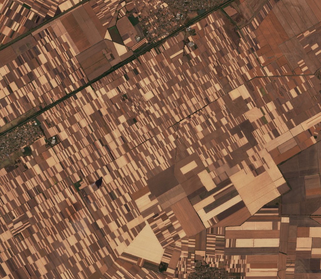 The area before the fire, August 31, 2024
