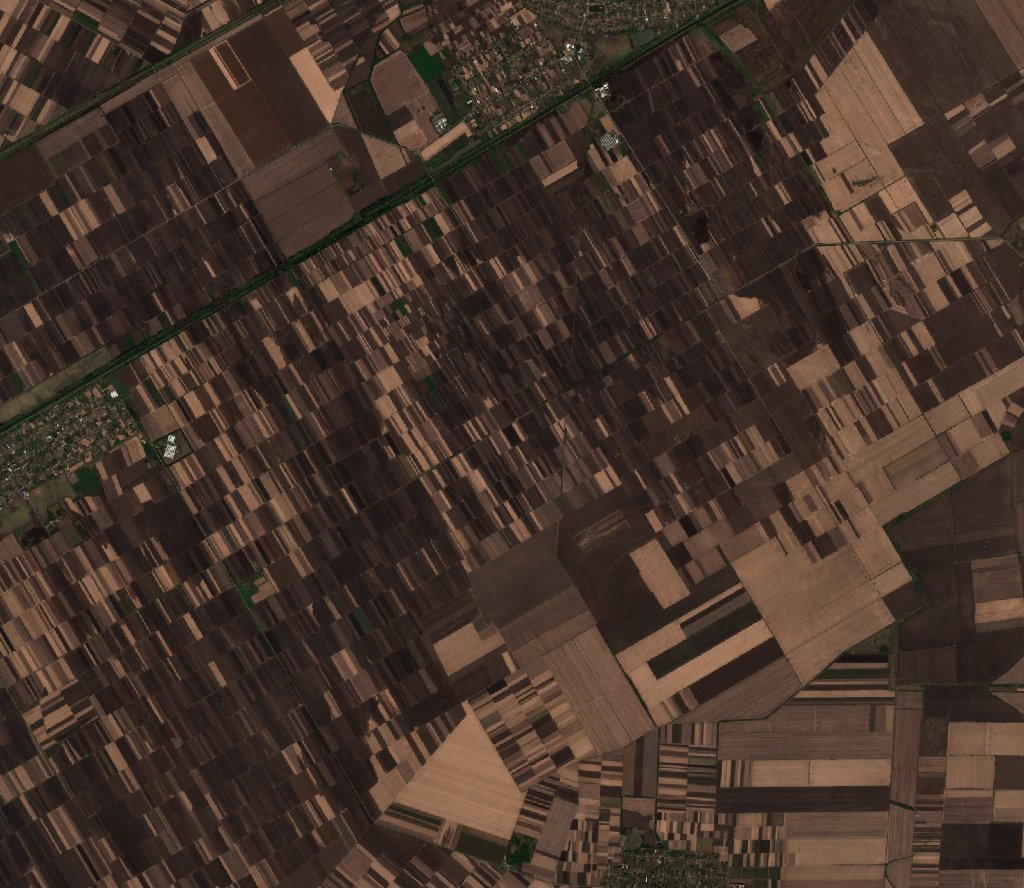 The area after the fire, September 17, 2024