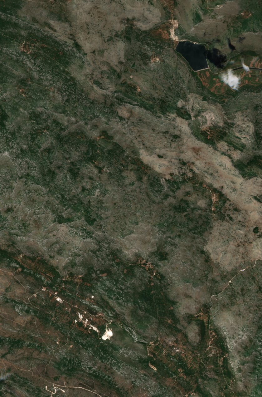 The area before the fire, June 19, 2017