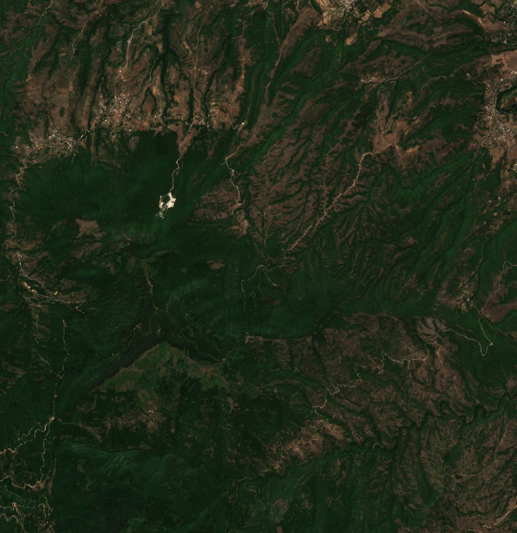 The area before the fire, August 3, 2026