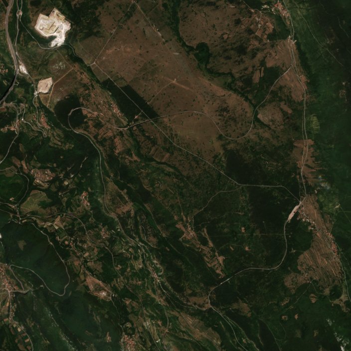 The area before the fire, August 4, 2016