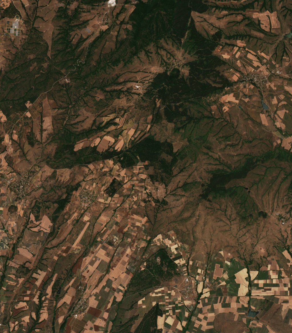 The area before the fire, July 8, 2024