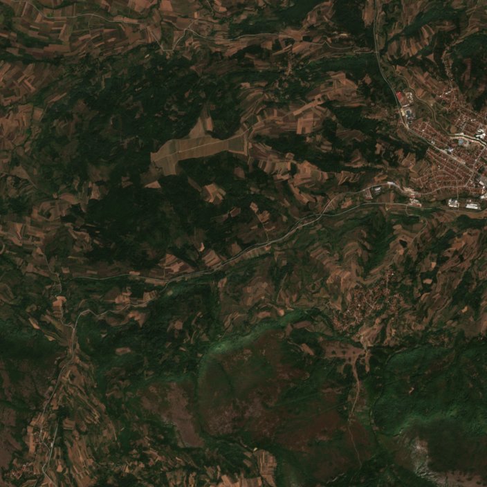 The area before the fire, September 1, 2026