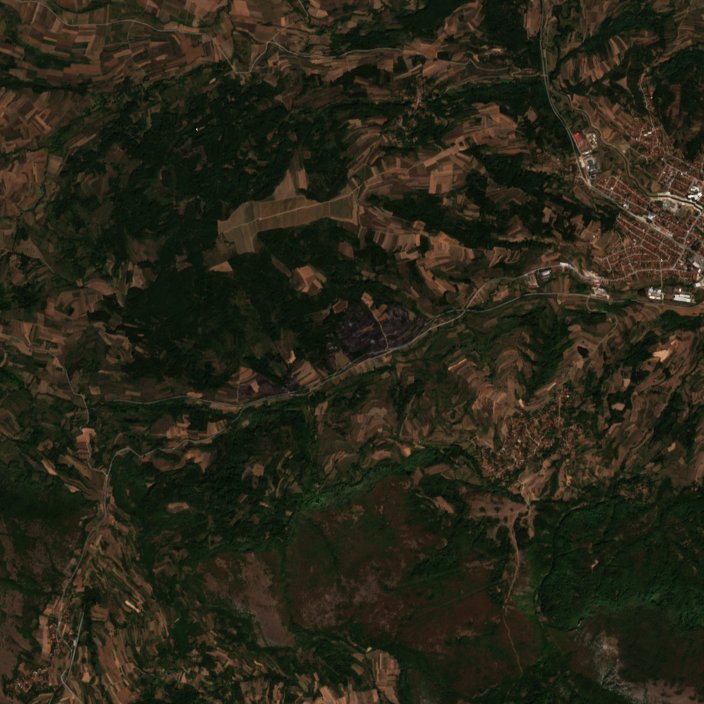 The area after the fire, September 7, 2026