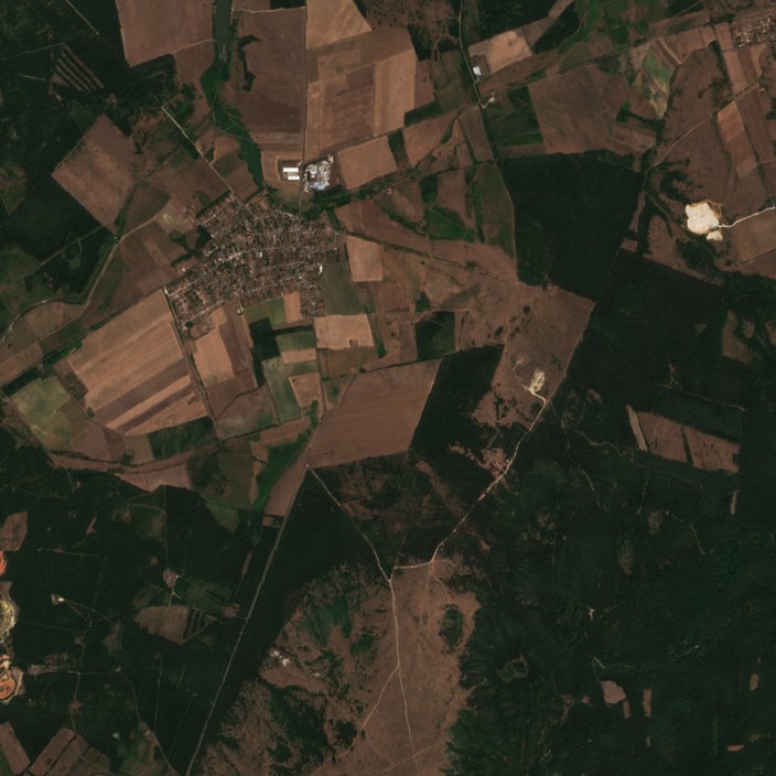 The area before the fire, August 4, 2026