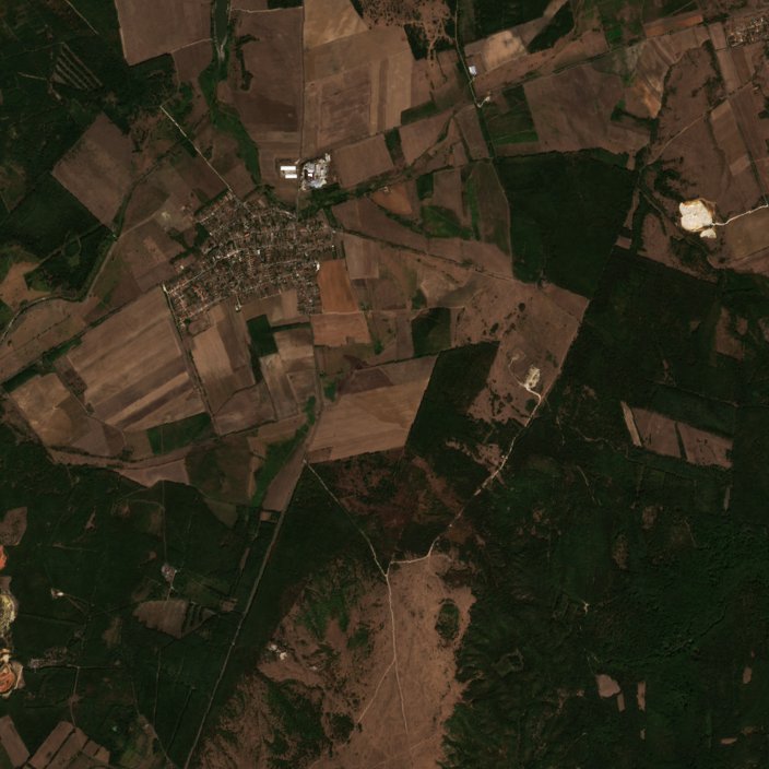 The area after the fire, September 8, 2026