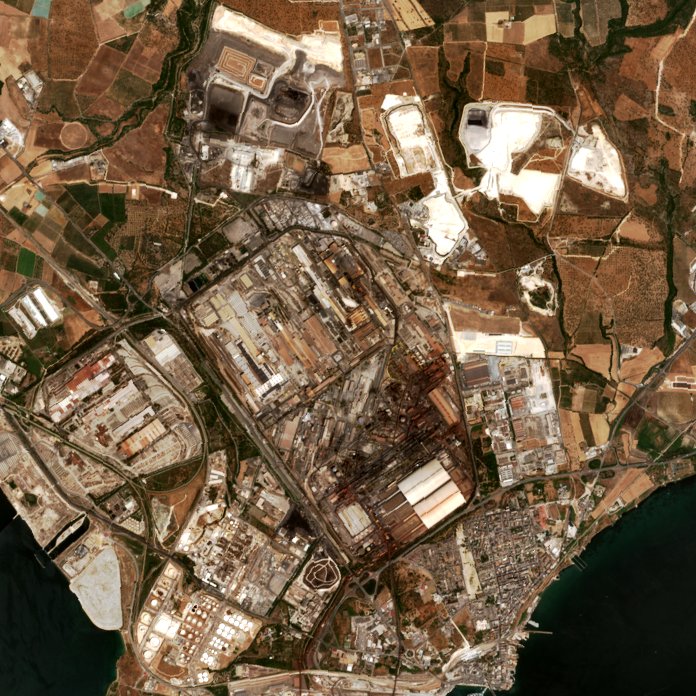 The area before the fire, July 17, 2026