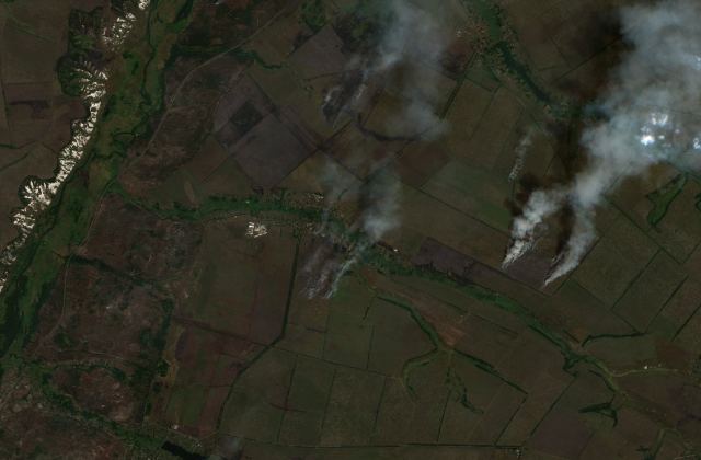 Satellite view near Tavilzhanka