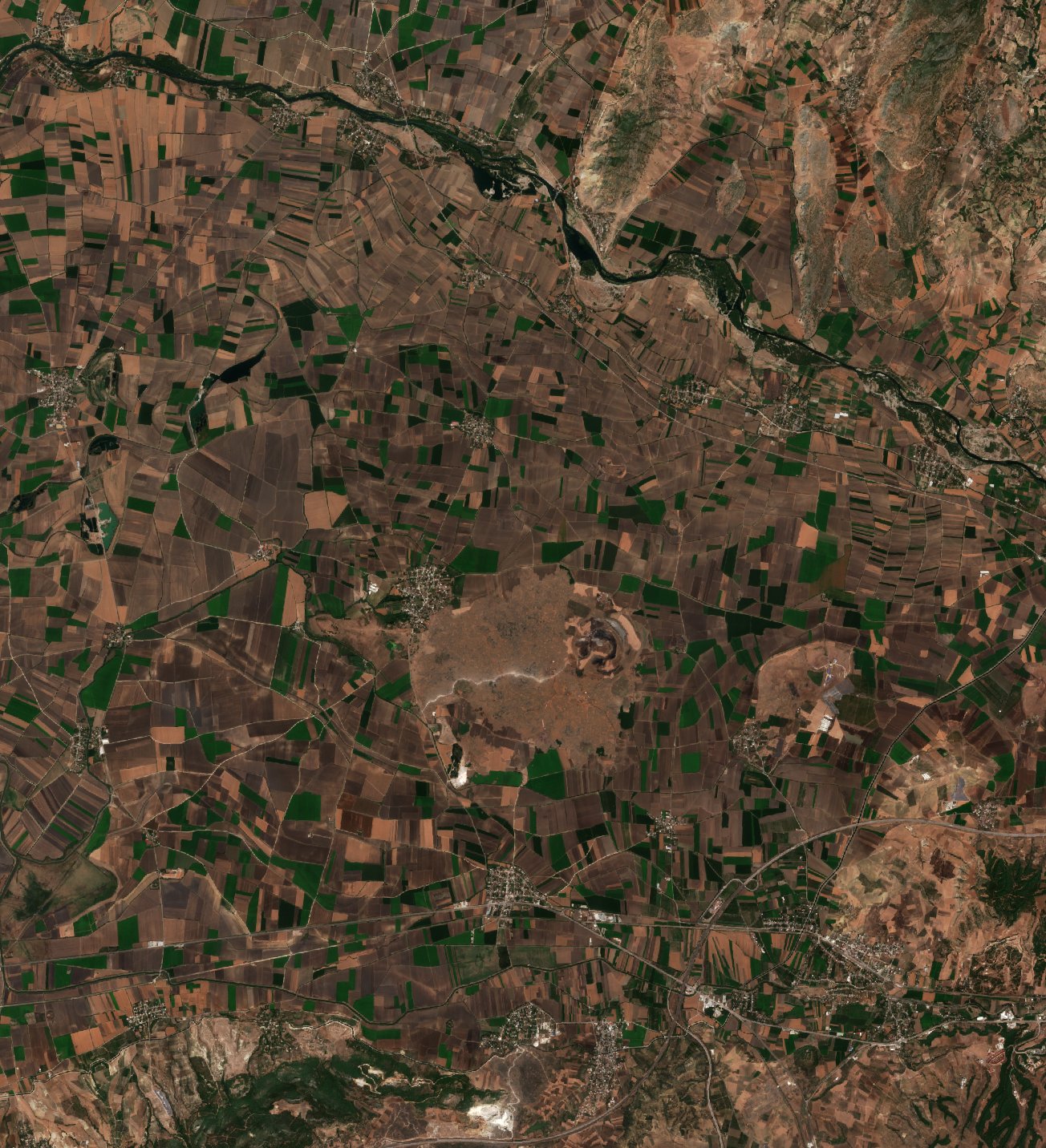 The area after the fire, September 7, 2020